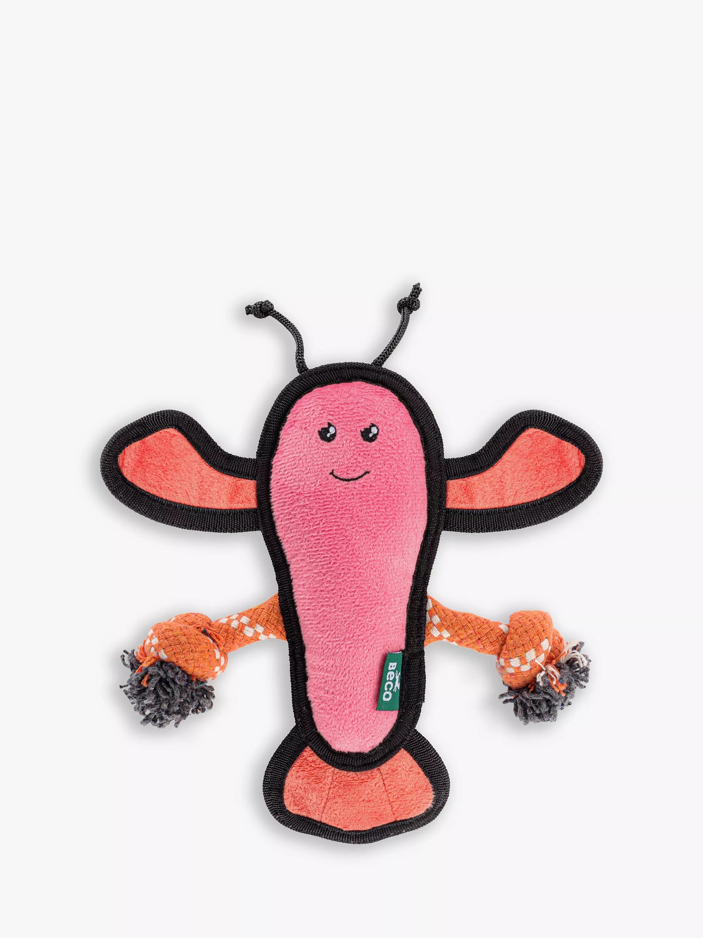 Beco Pets lobster dog toy red (British brand)