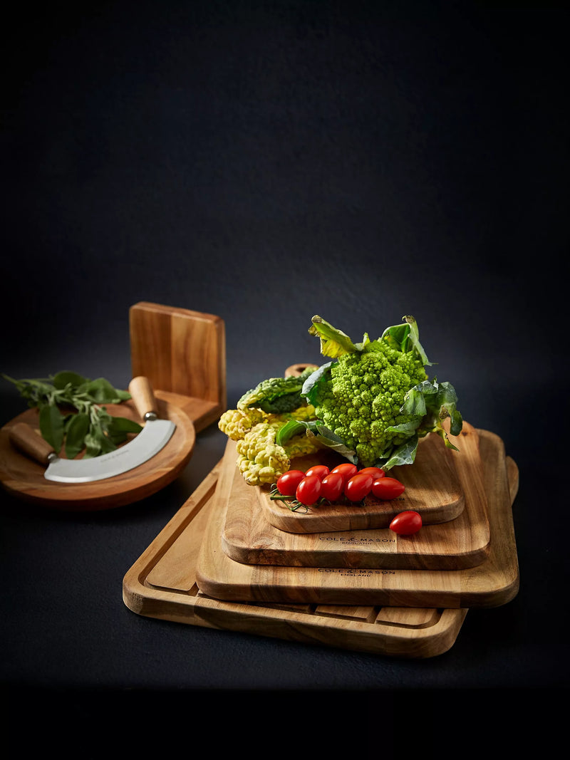 Cole & Mason Barkway acacia wood chopping board 27x46cm - British product