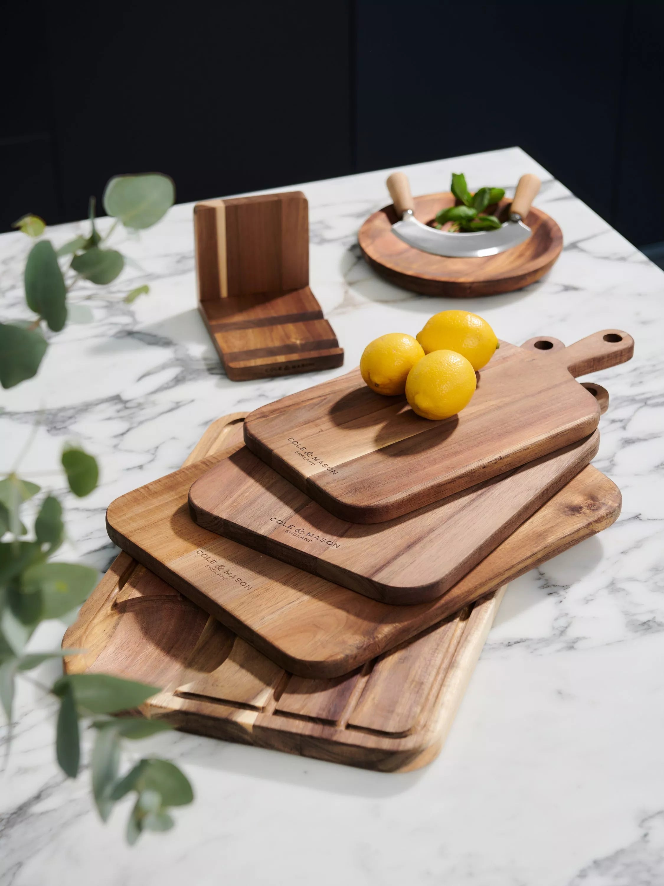 Cole & Mason Barkway acacia wood chopping board 27x46cm - British product