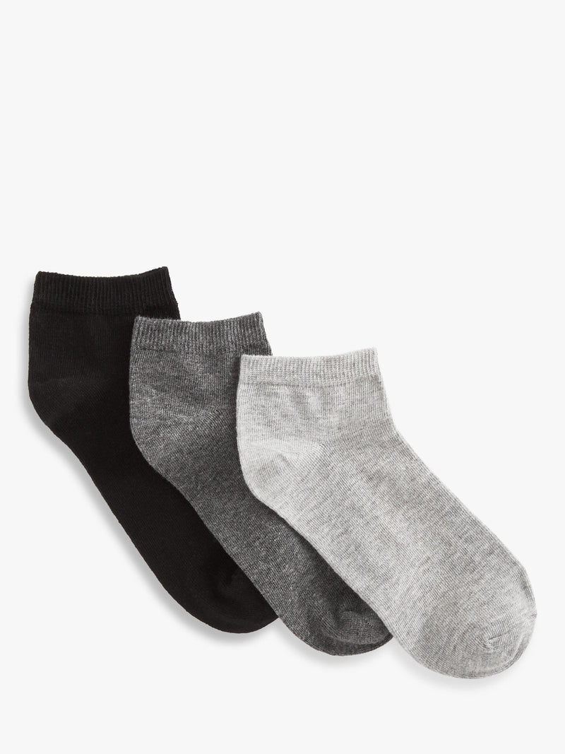 John Lewis trainer socks pack of 3 (British brand)