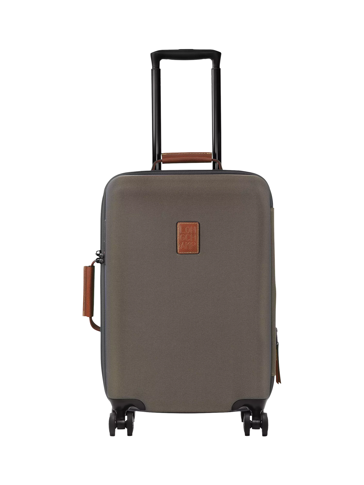 Longchamp Boxford 55cm 4-Wheel Recycled Canvas Cabin Case, Brown