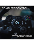 Logitech G923 TRUEFORCE racing wheel and pedals (British brand)