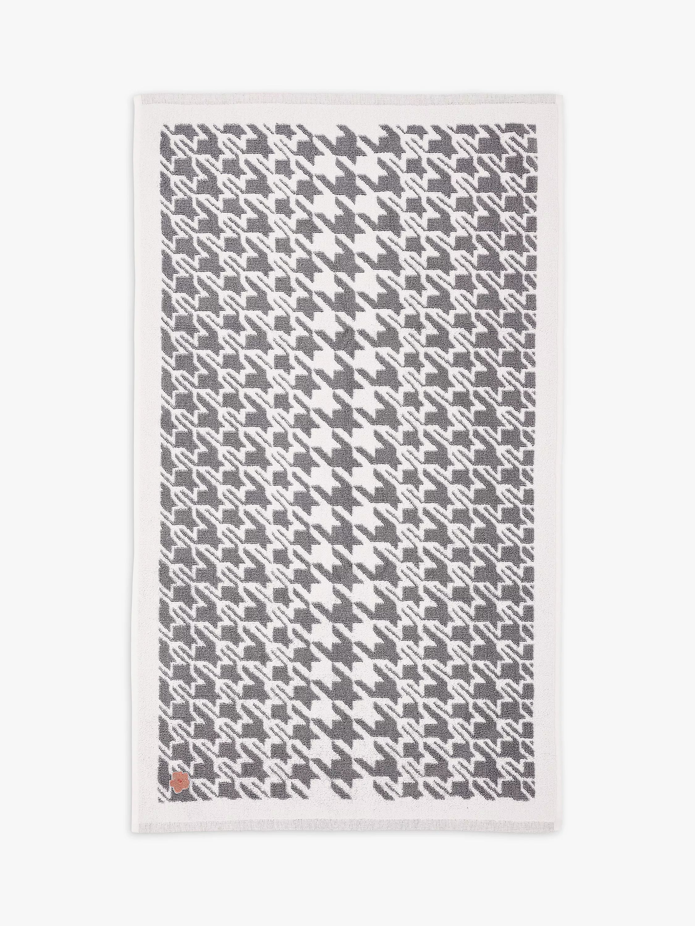 Ted Baker Houndstooth Geo Bath Mat - Navy