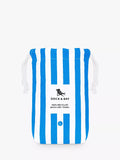 Dock & Bay Cabana Stripe Quick Dry Beach Towel - Blue