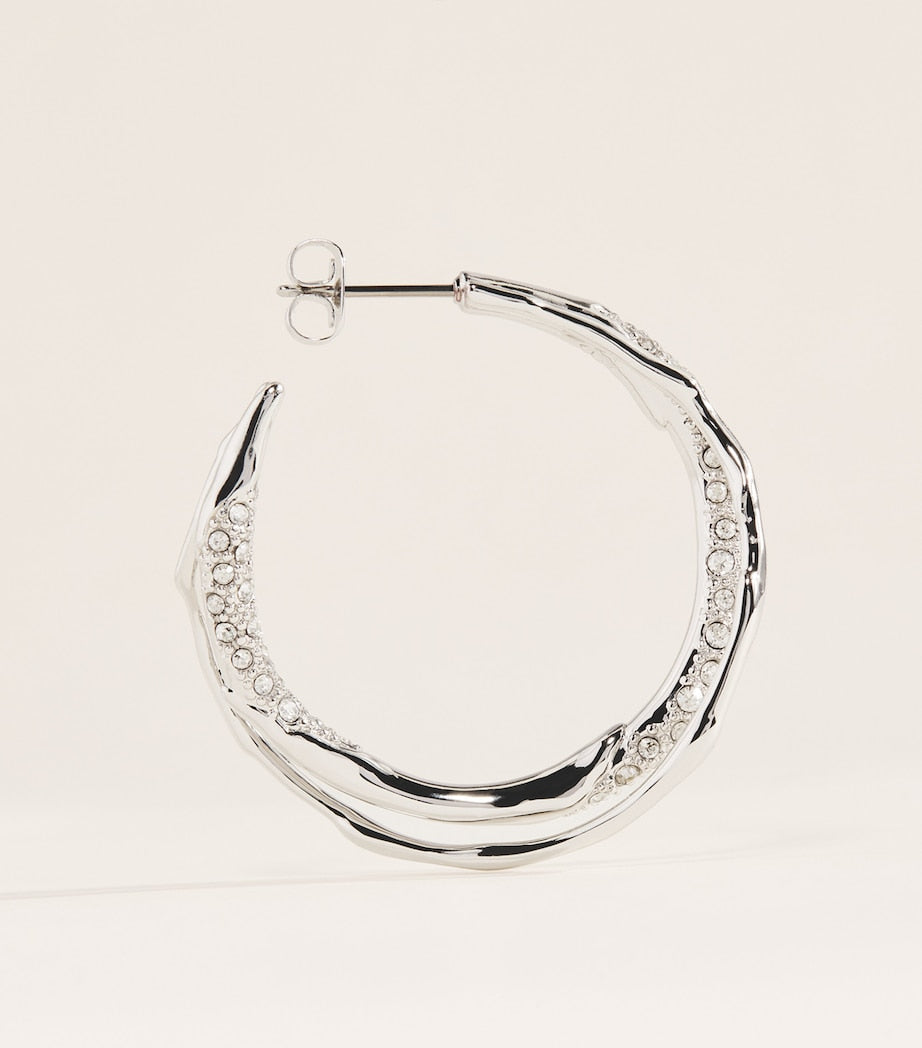 Alexis Bittar small solanales crystal twist earrings - British product