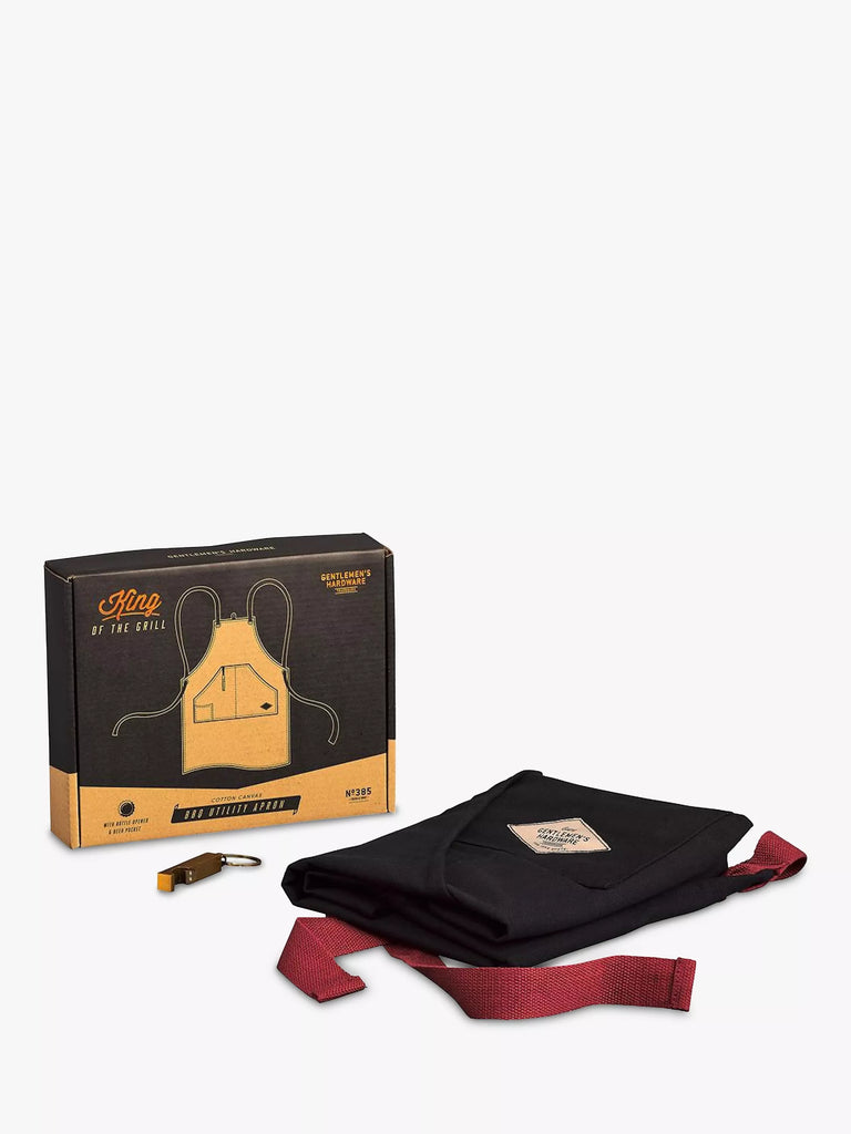 Gentlemen's Hardware BBQ Apron & Bottle Opener Gift Set