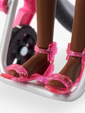 Barbie doll with afro hair and wheelchair, UK version