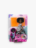 Barbie doll with afro hair and wheelchair, UK version