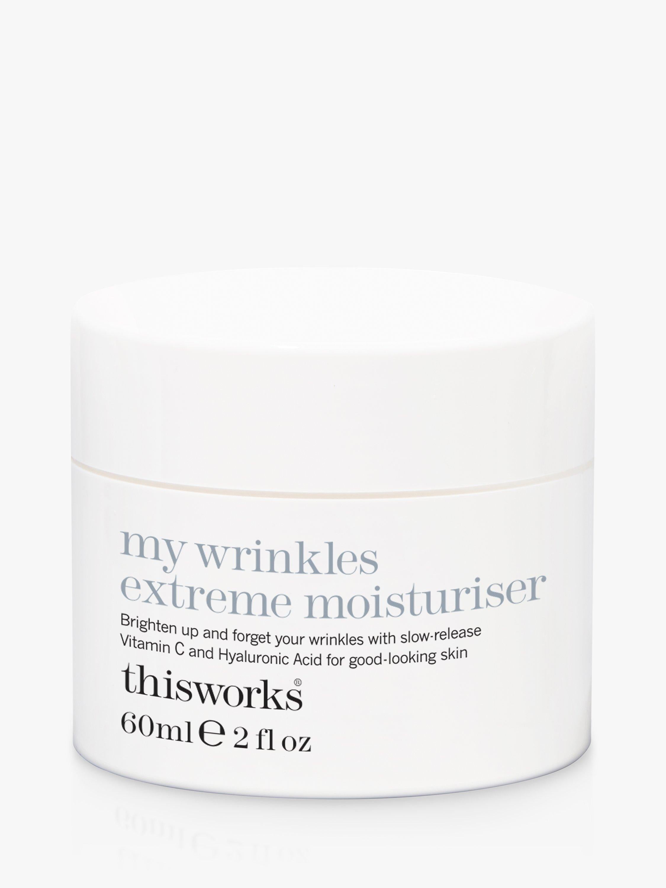 This Works My Wrinkles Extreme Moisturiser 60ml, imported from the UK