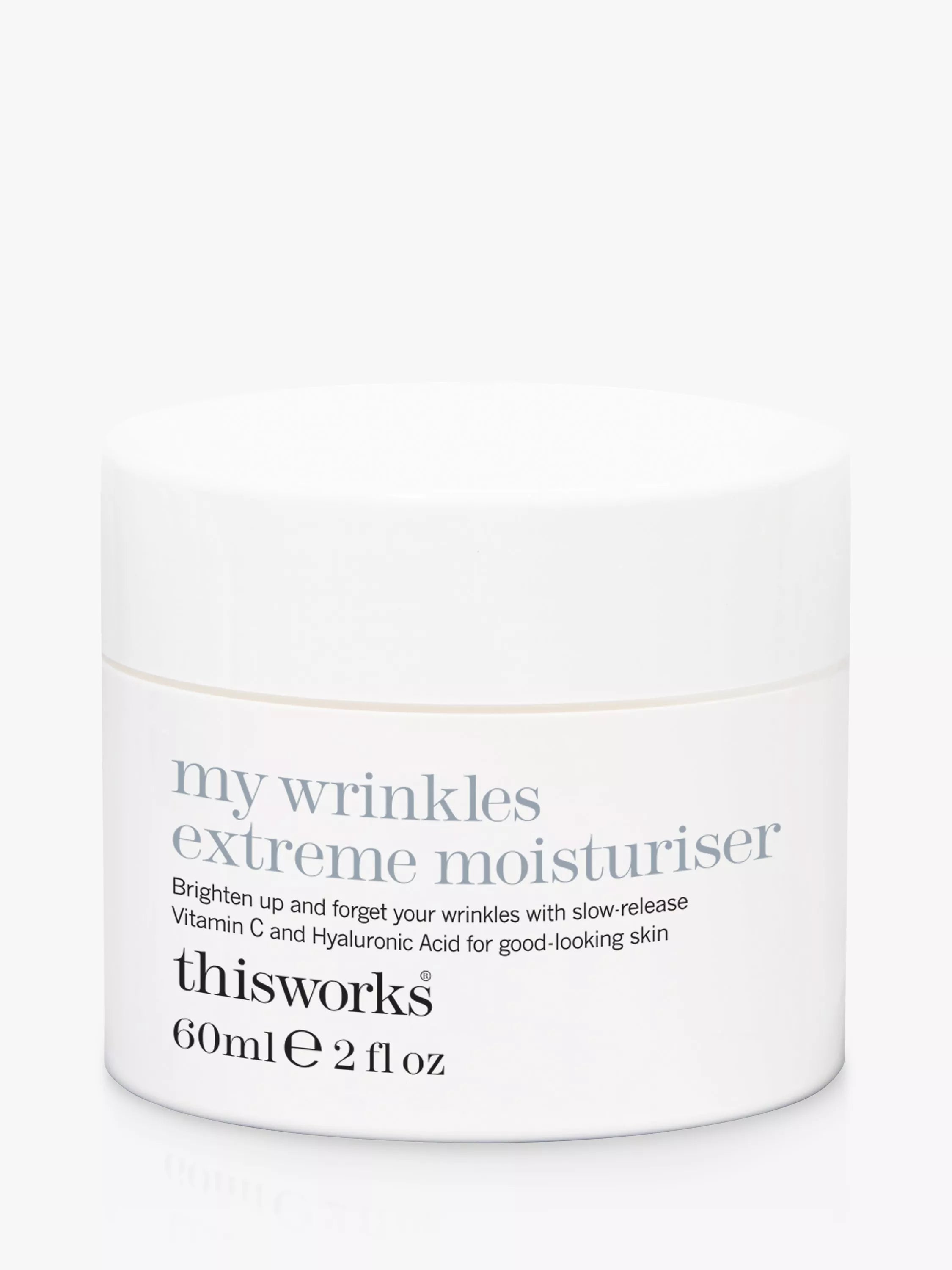 This Works My Wrinkles Extreme Moisturiser 60ml, imported from the UK