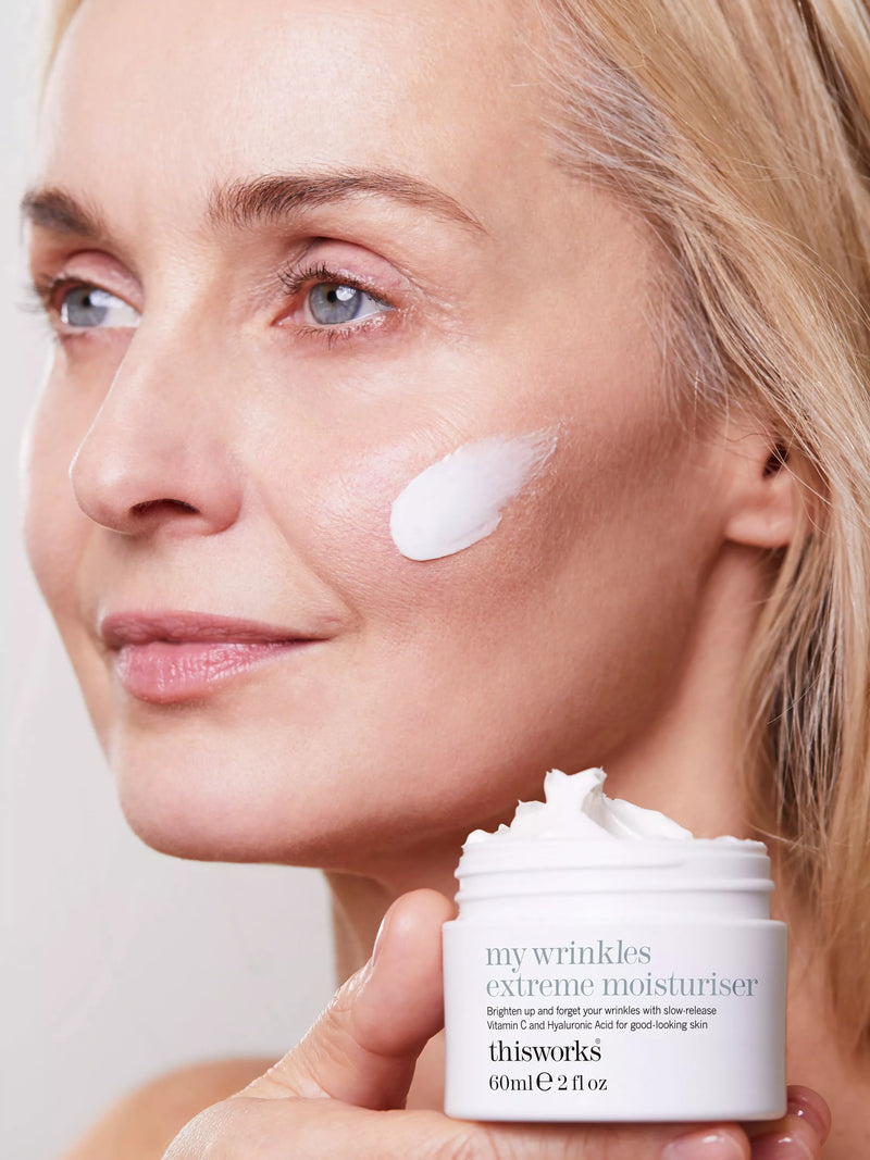 This Works My Wrinkles Extreme Moisturiser 60ml, imported from the UK