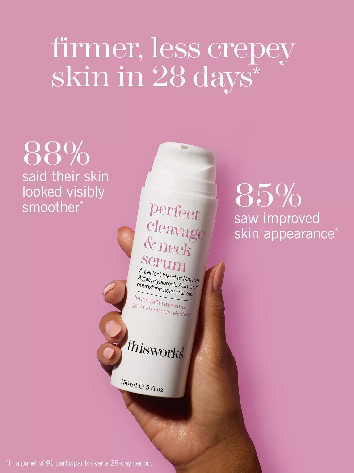 This Works Perfect Cleavage and Neck Serum 150ml, UK version