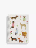John Lewis A5 dogs spiral bound notebook, UK version