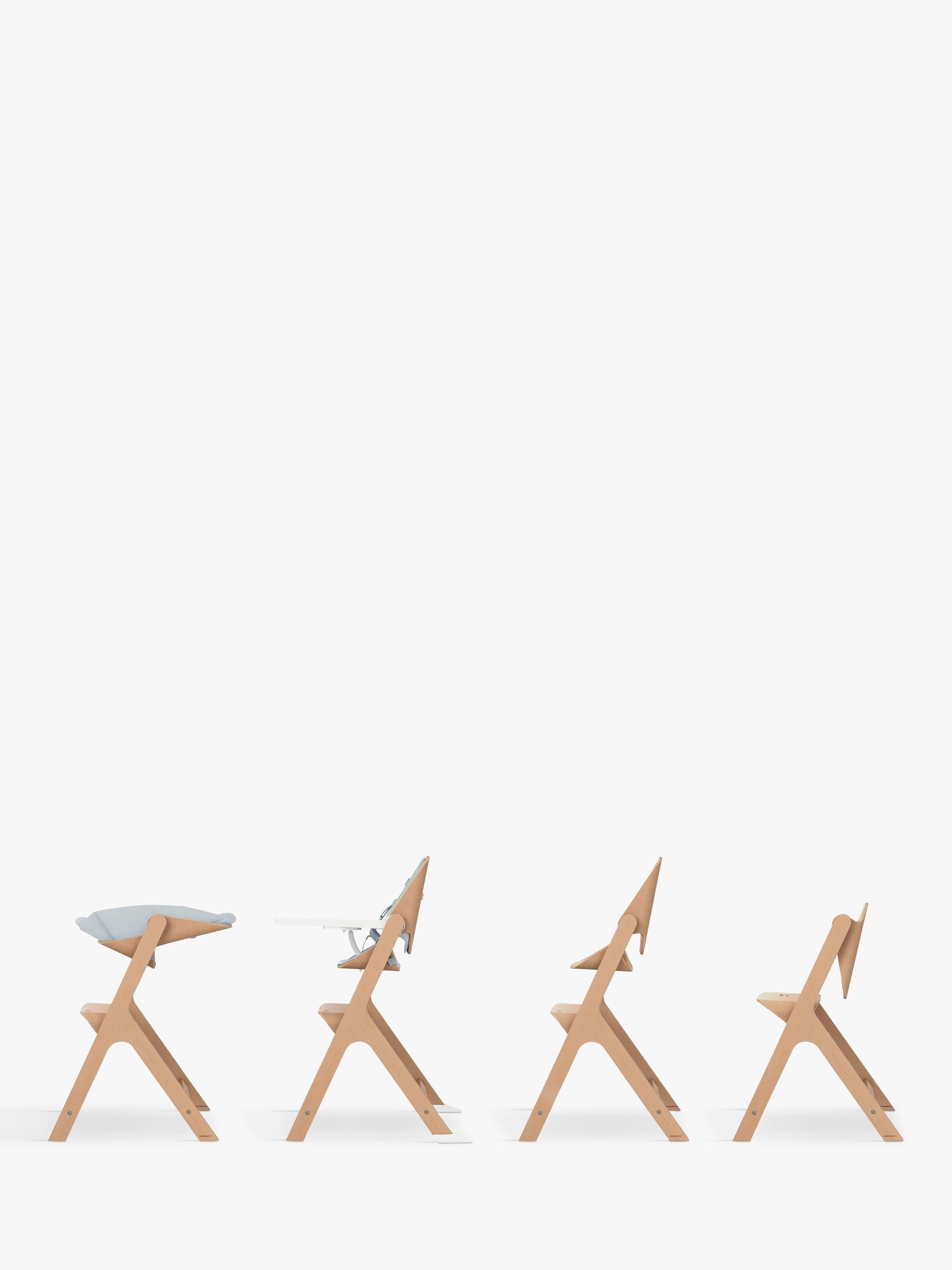 Maxi-Cosi Nesta wooden highchair with adjustable seat, imported from the UK
