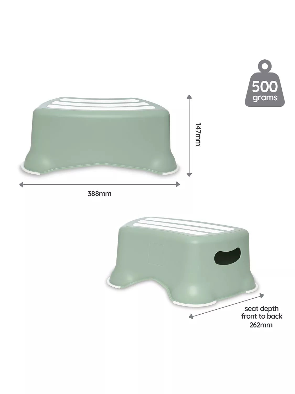 My Carry Potty Step Stool Recyclable Plastic, imported from the UK