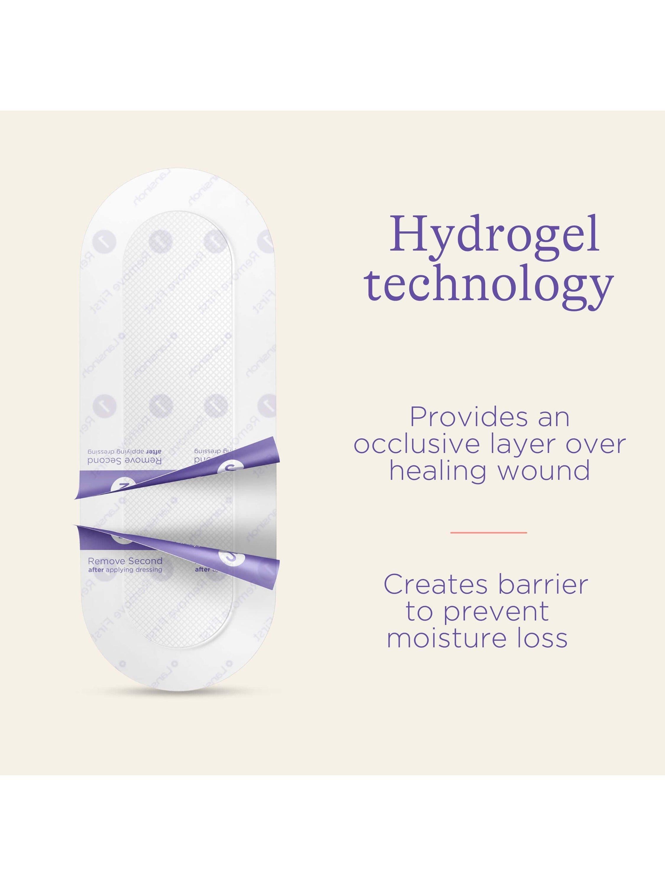 Lansinoh C-Section Hydrogel Cooling Pads Pack of 2, UK version