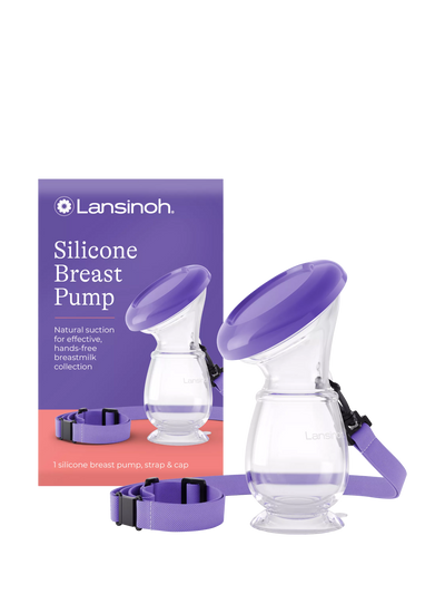 John Lewis Silicone Manual Single Breast Pump with Suction Base- Buy online at McGrocer