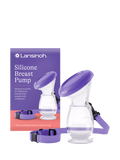 Lansinoh silicone manual breast pump with suction base, UK version