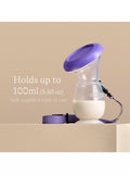 Lansinoh silicone manual breast pump with suction base, UK version