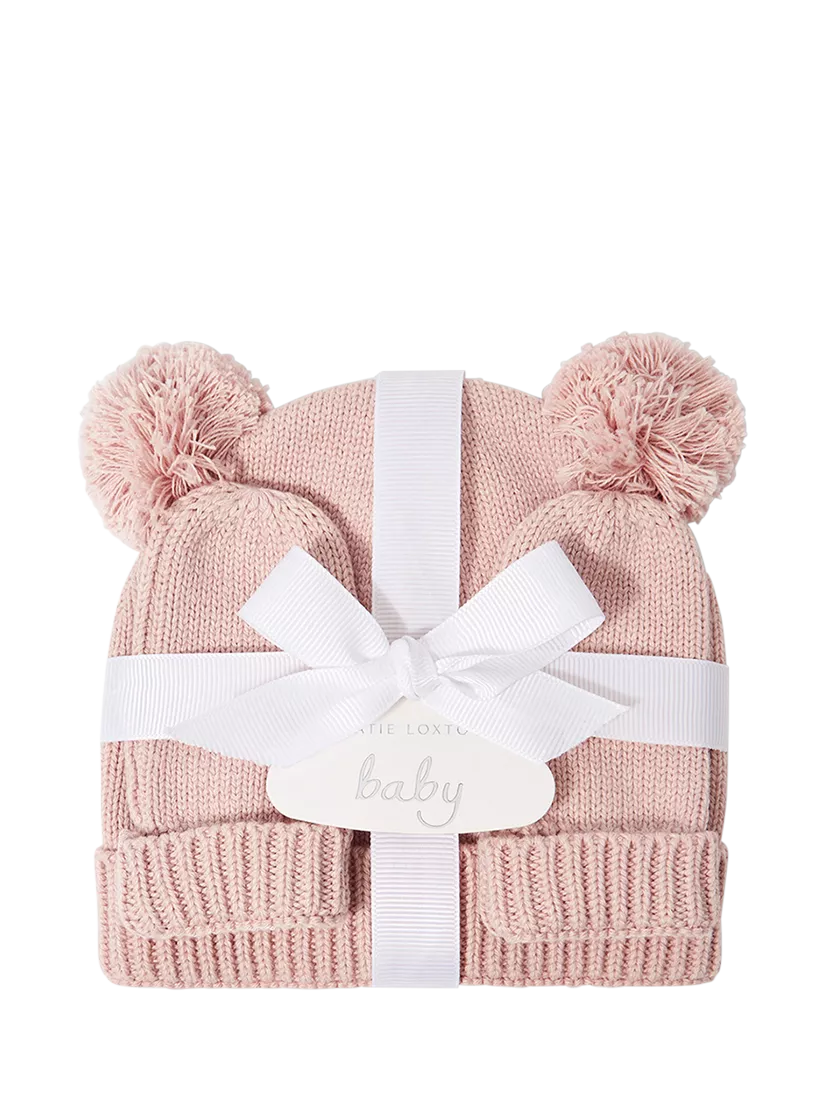 Katie Loxton baby hat and mittens gift set - British product