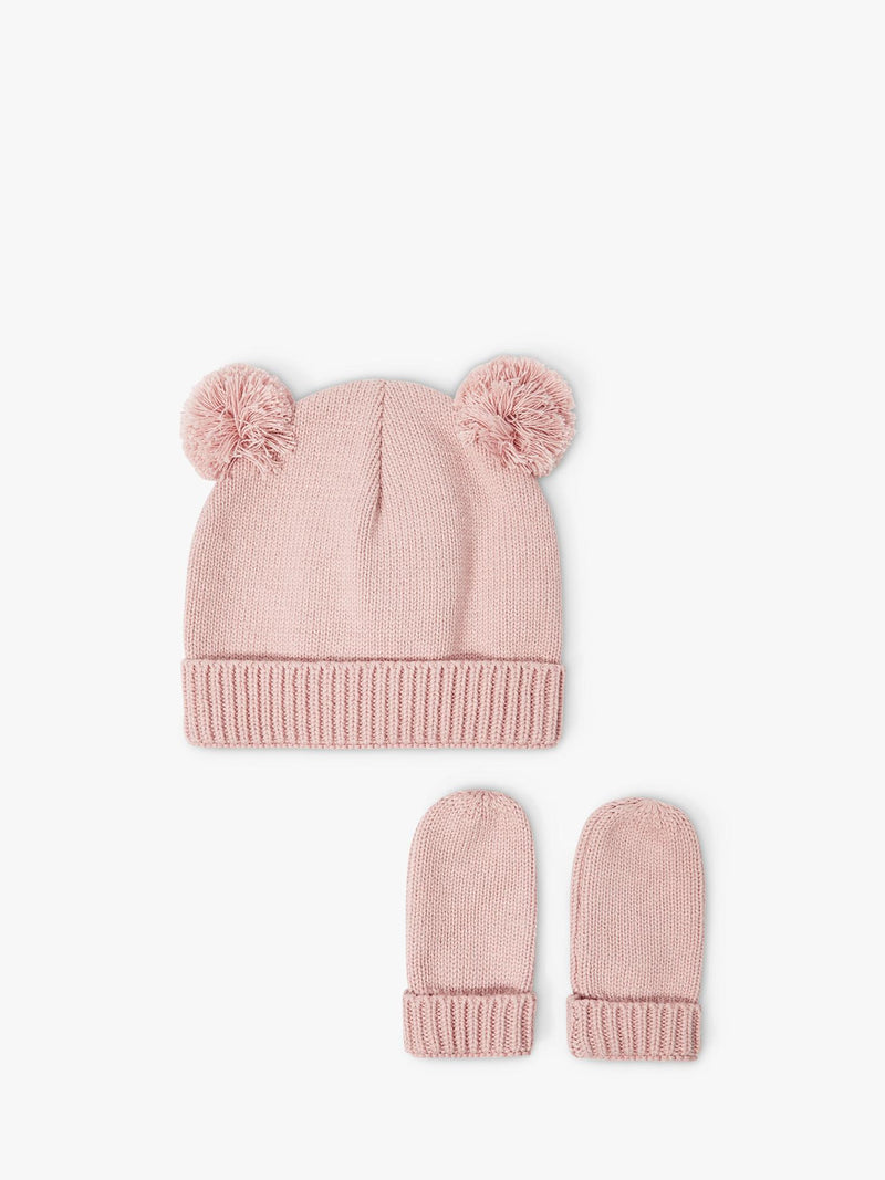 Katie Loxton baby hat and mittens gift set - British product