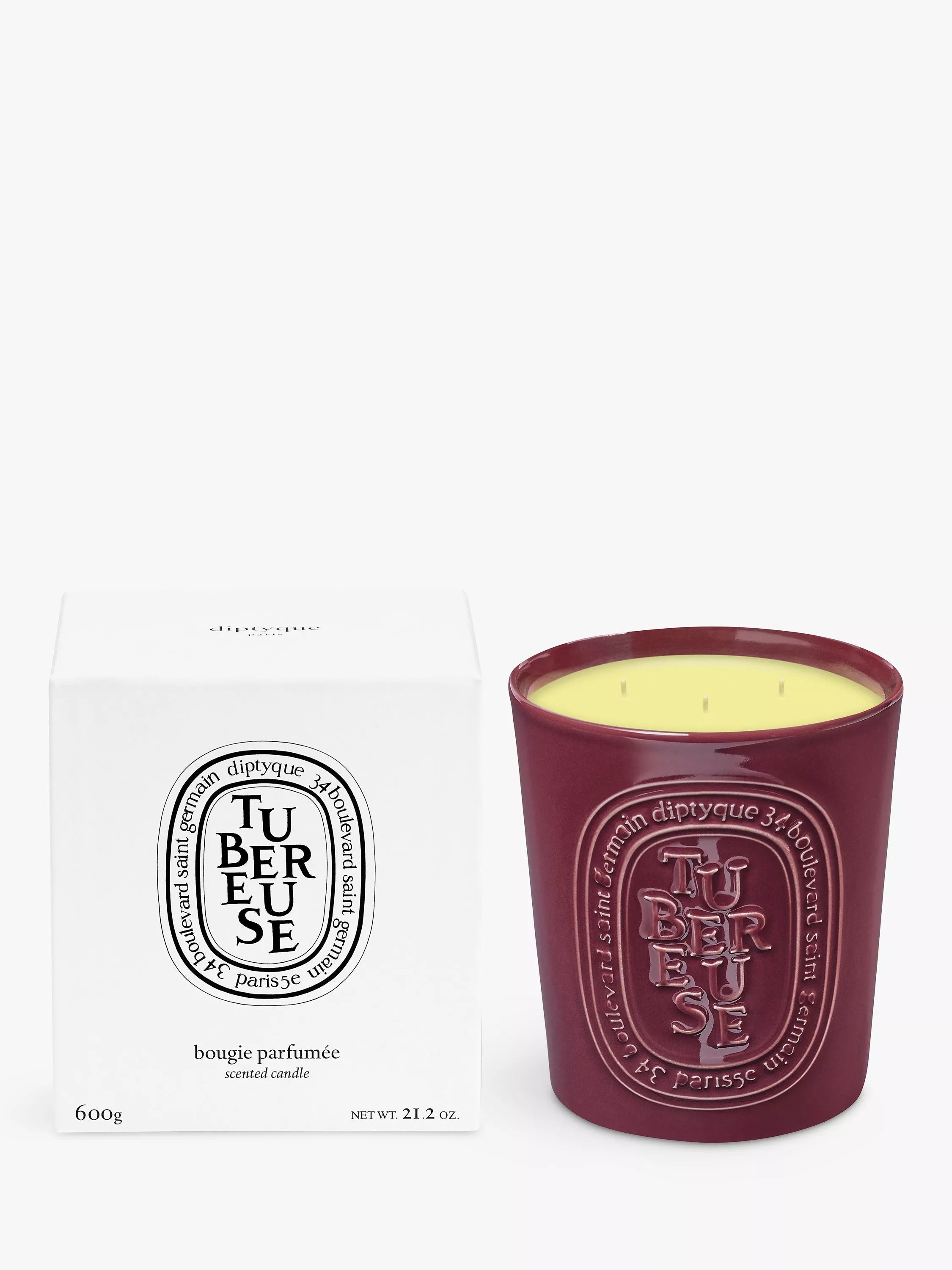 Diptyque Tubereuse scented candle 600g, UK version