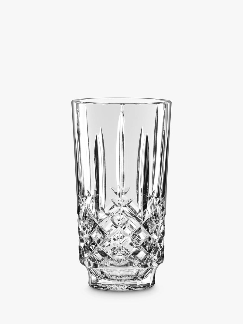Waterford crystal cut glass Markham vase clear H23cm (British brand)