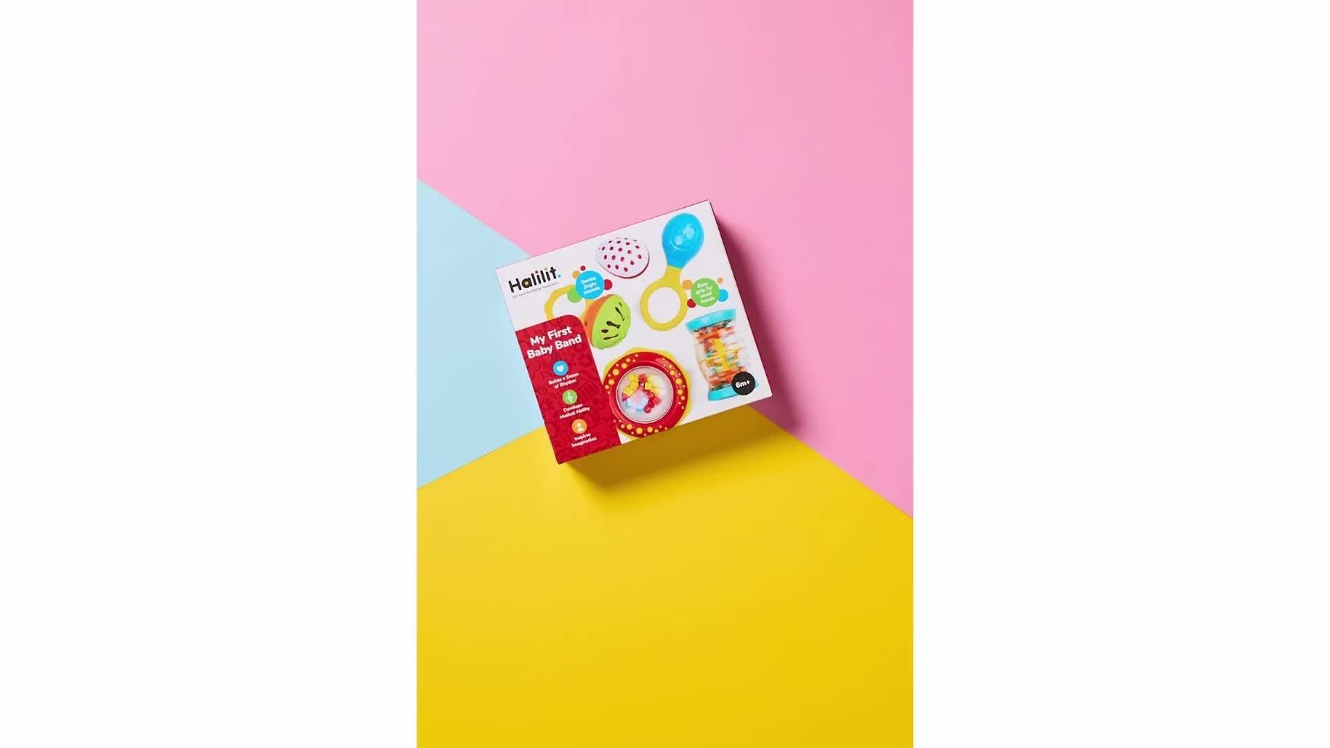 Halilit baby musical toy set 5-piece, imported from the UK