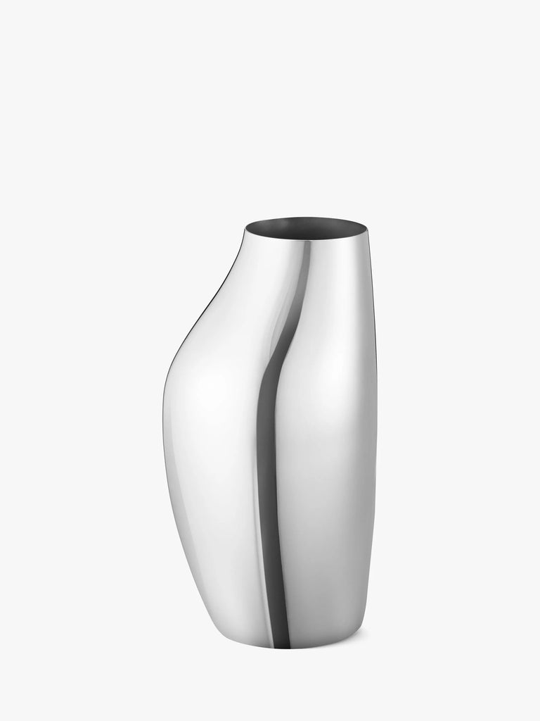 Georg Jensen Sky Vase, H27cm, Silver