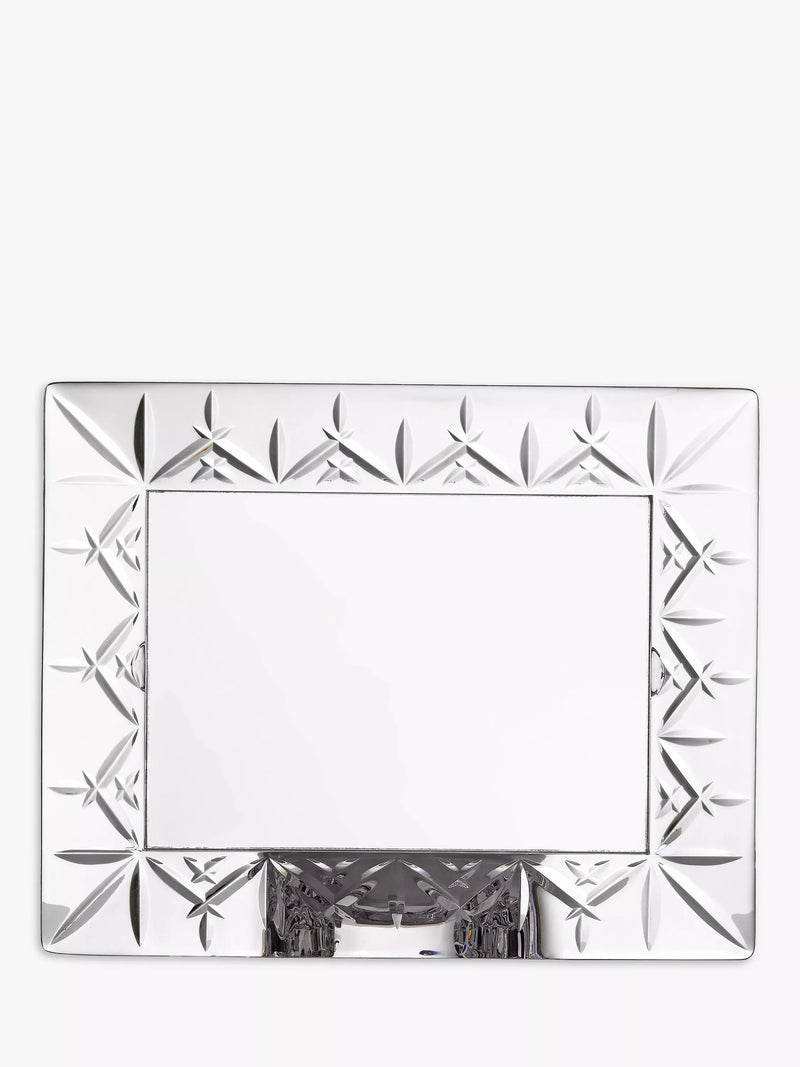 Waterford crystal cut glass Markham photo frame 5x7 inch (British brand)