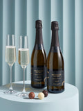 John Lewis Prosecco and chocolate truffles gift box 2x75cl 2x35g, UK version