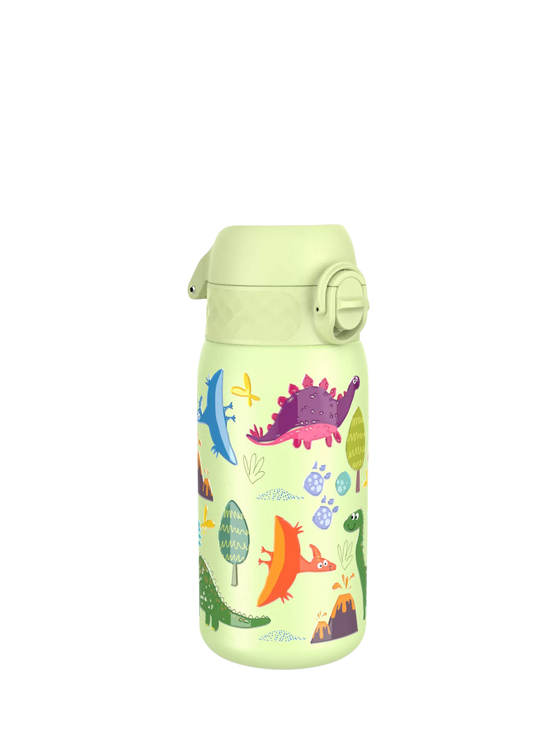 Ion8 Dinosaurs drinks bottle Luminous Pear 400ml, UK version