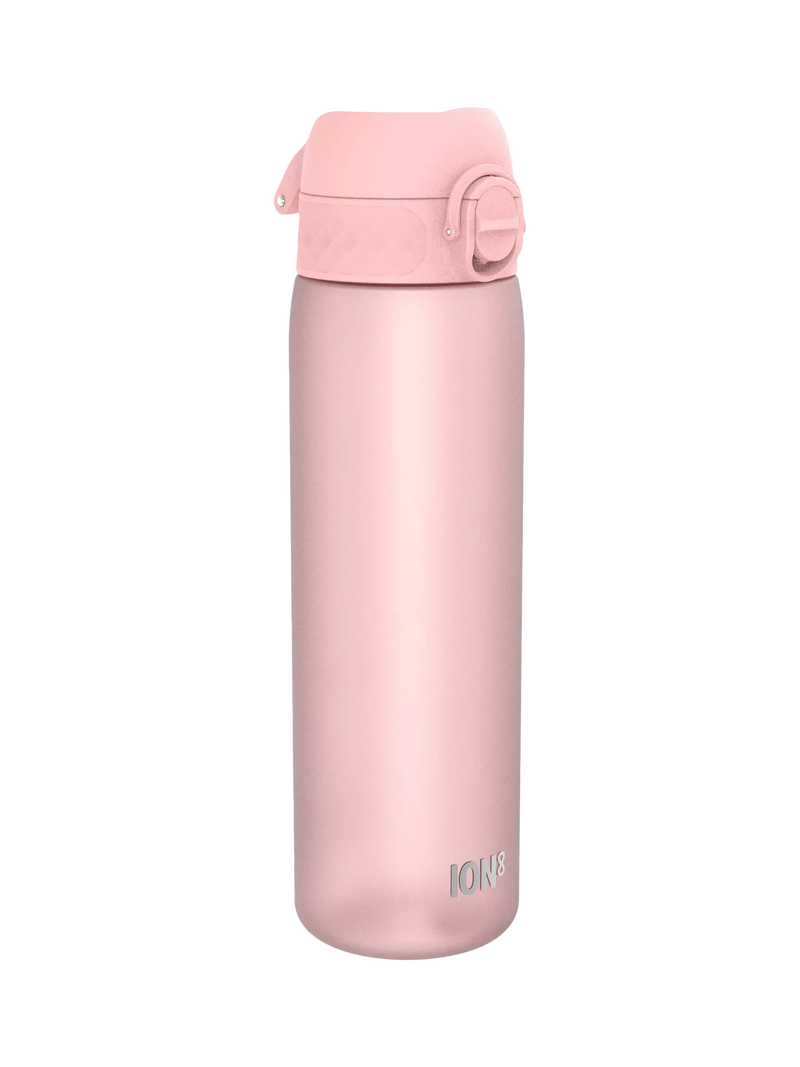 Ion8 Leak-Proof Recyclon Drinks Bottle, 500ml, Rose Quartz