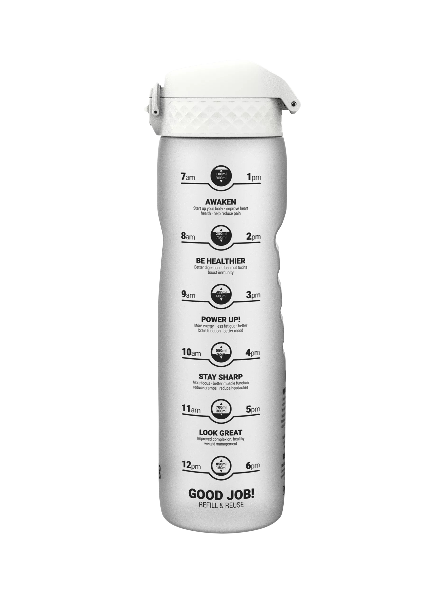 Ion8 Motivation Leak-Proof Recyclon Drinks Bottle, 1L, Ice