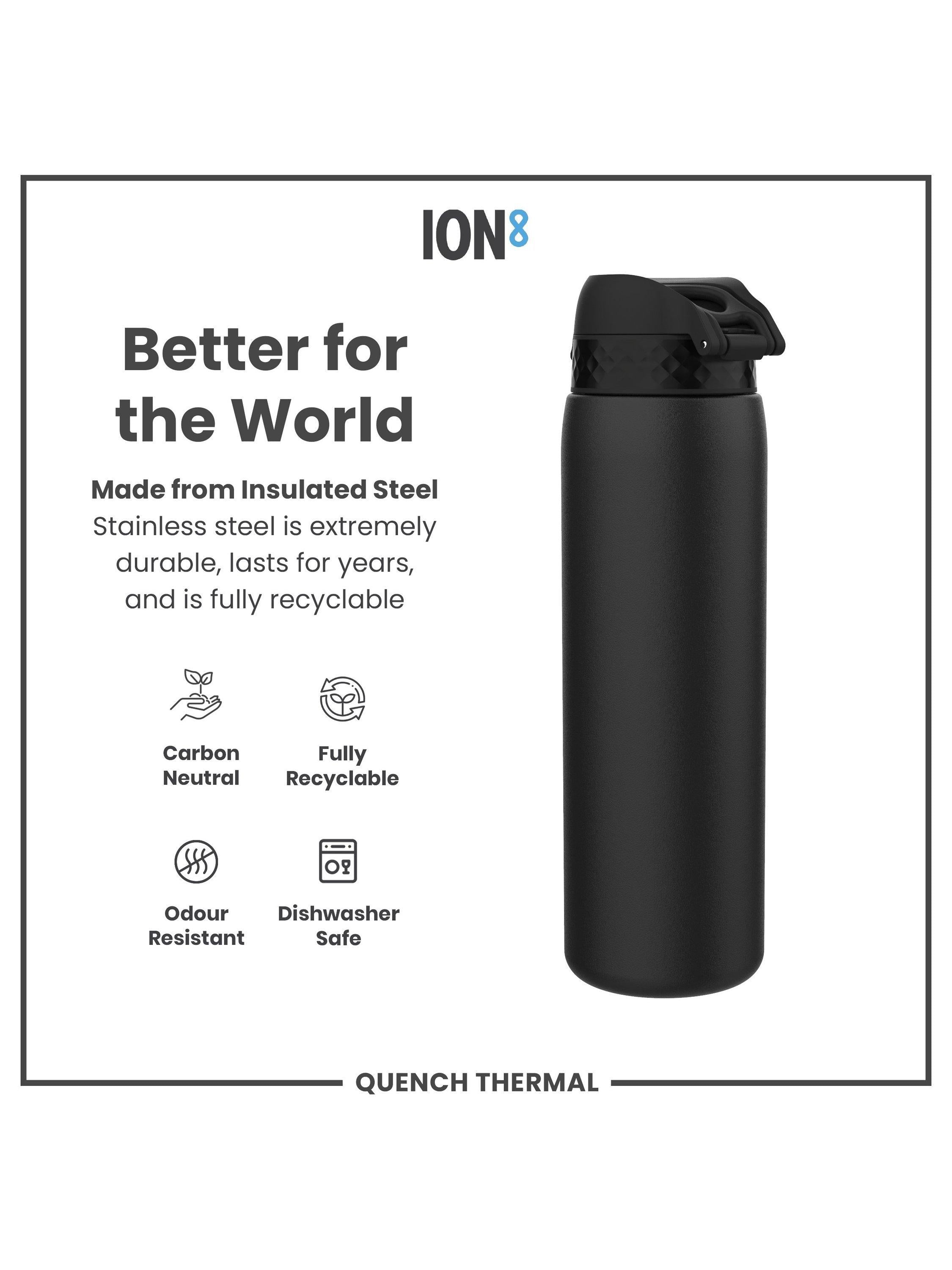 Ion8 insulated leak-proof drinks bottle 920ml - British product