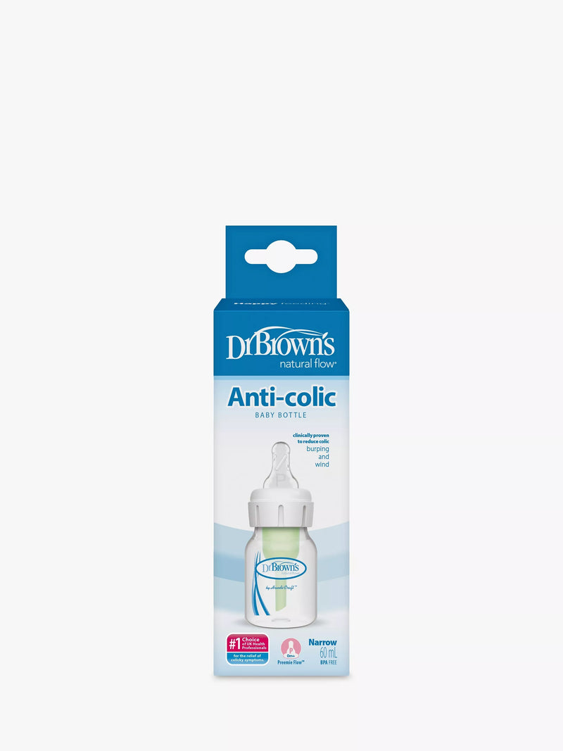 Dr Brown's Preemie baby bottle 60ml - British product