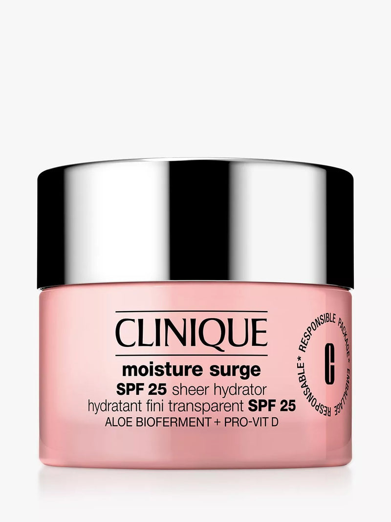 Clinique Moisture Surge SPF 25 Sheer Hydrator 30ml, imported from the UK