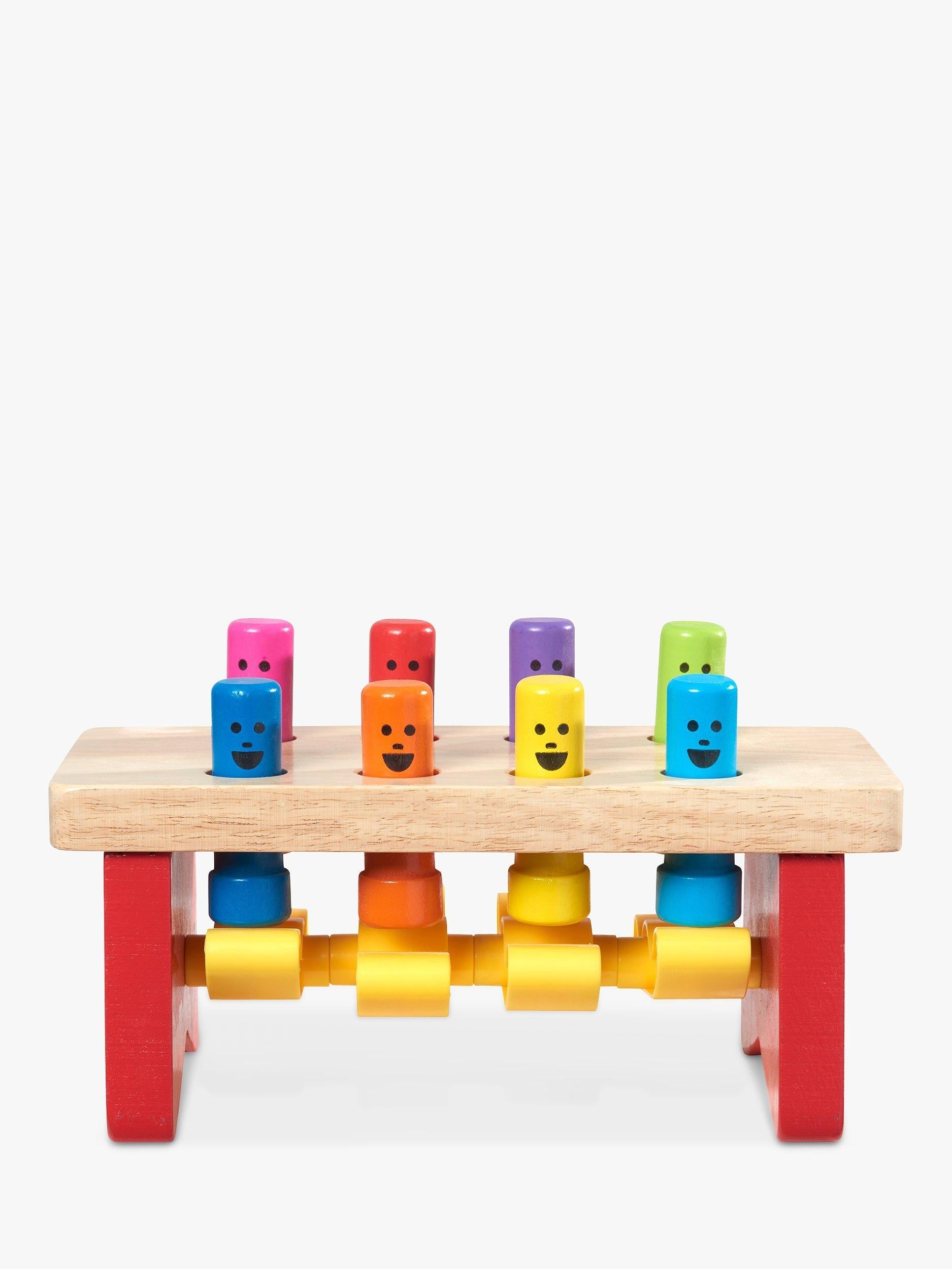 Melissa & Doug Deluxe Peekaboo Pounding Bench toy, UK version