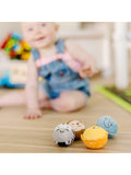 Soft rollable safari animal toy set for toddlers, imported from the UK