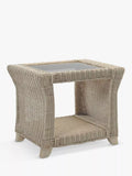 Desser Clifton rattan side table natural, imported from the UK