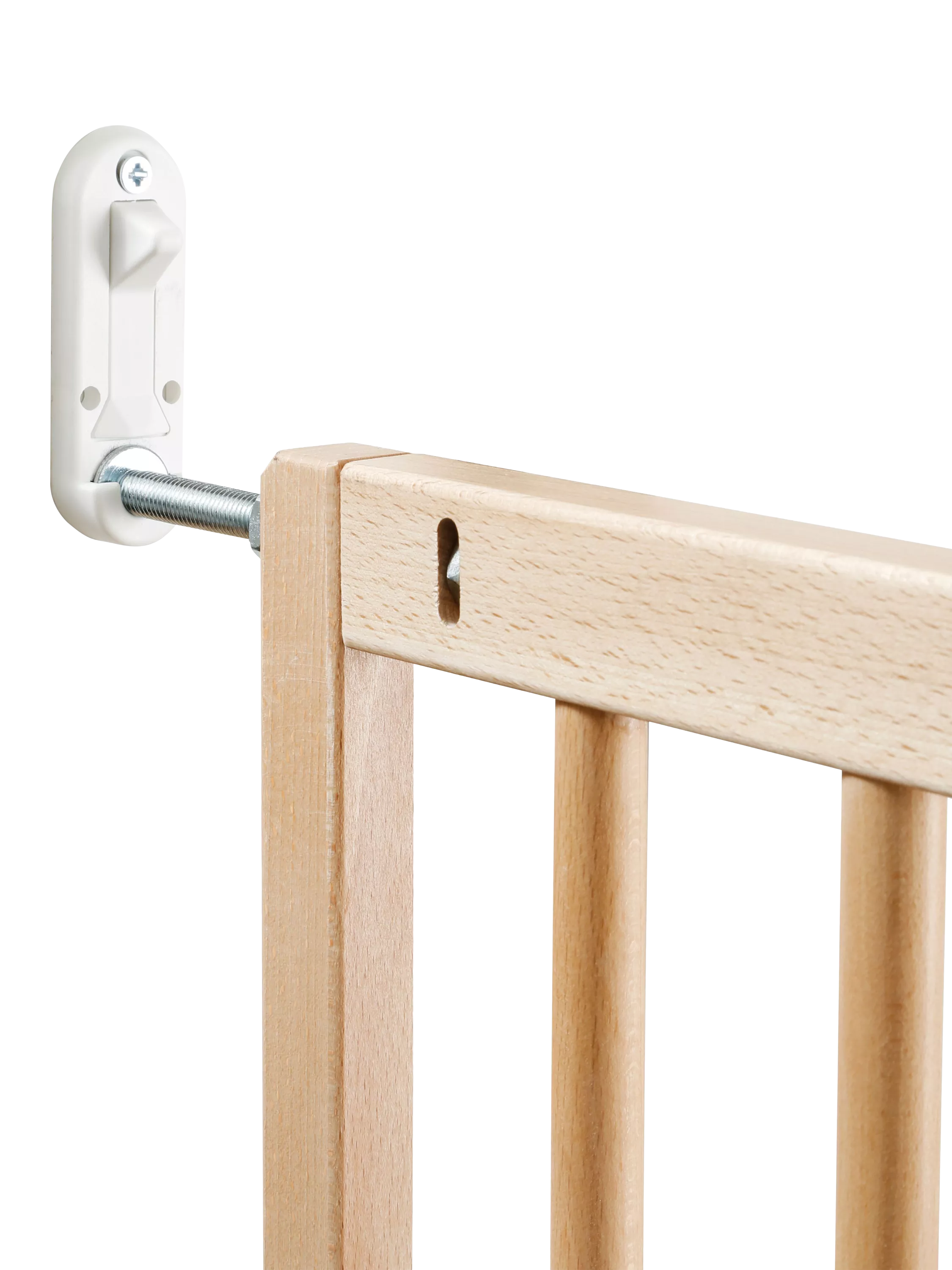 BabyDan Single Panel Wooden Safety Gate FSC Beechwood - British product