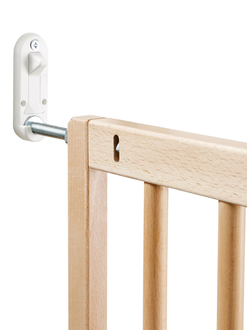 BabyDan Single Panel Wooden Safety Gate FSC Beechwood - British product