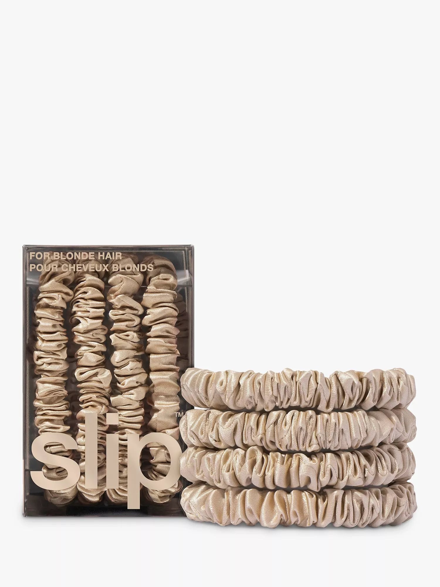 Slip Pure Silk Skinny Scrunchies Hair Ties