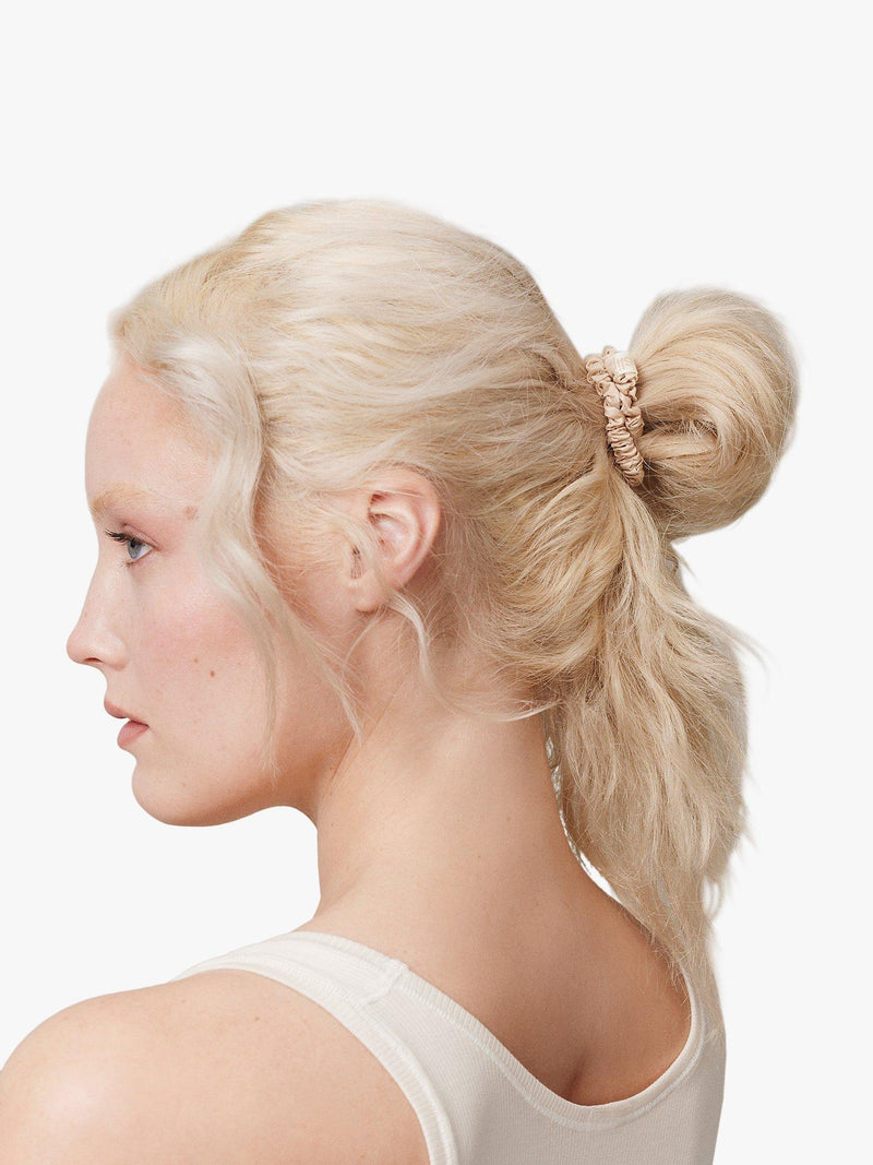 Slip pure silk skinny scrunchies set, imported from the UK