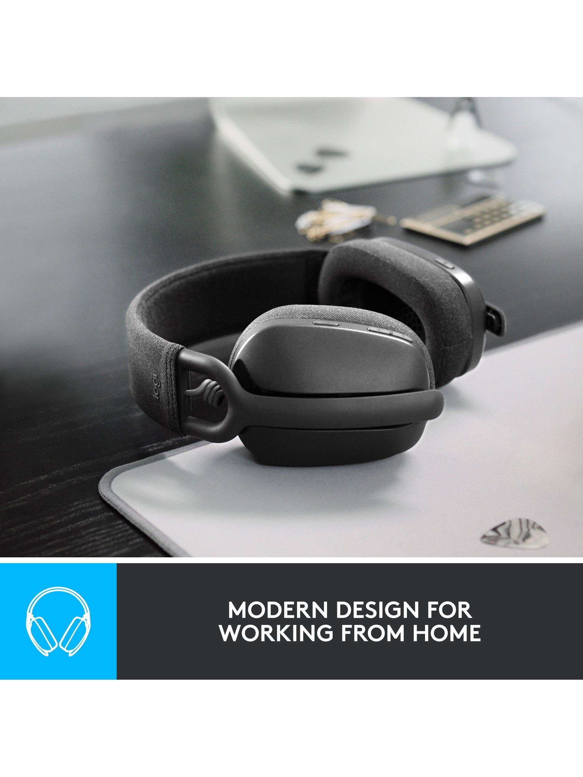 Logitech Zone Vibe 100 wireless headset Graphite, UK version