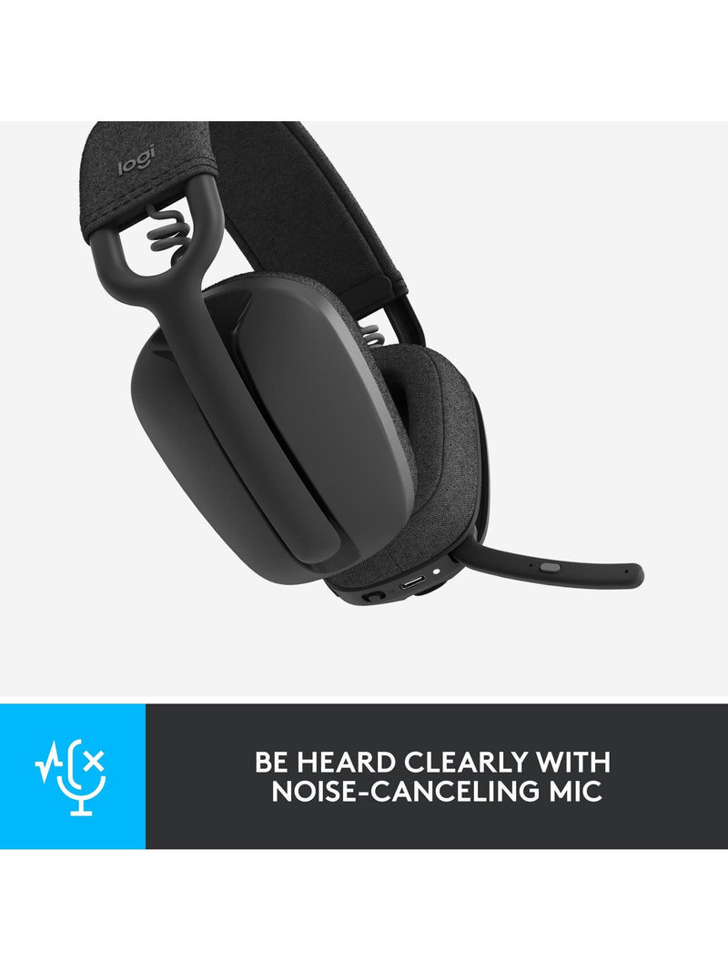 Logitech Zone Vibe 100 wireless headset Graphite, UK version