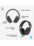 Logitech Zone Vibe 100 wireless headset Graphite, UK version