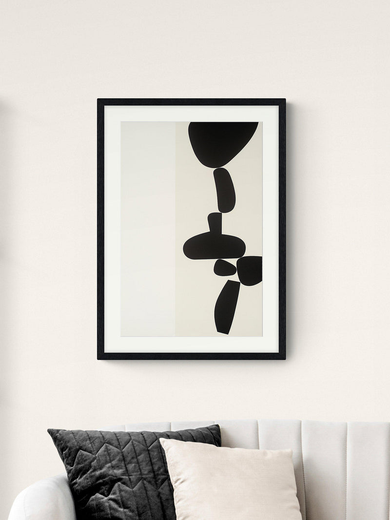 Tate framed print Victor Pasmore abstract artwork 73x53cm, UK version