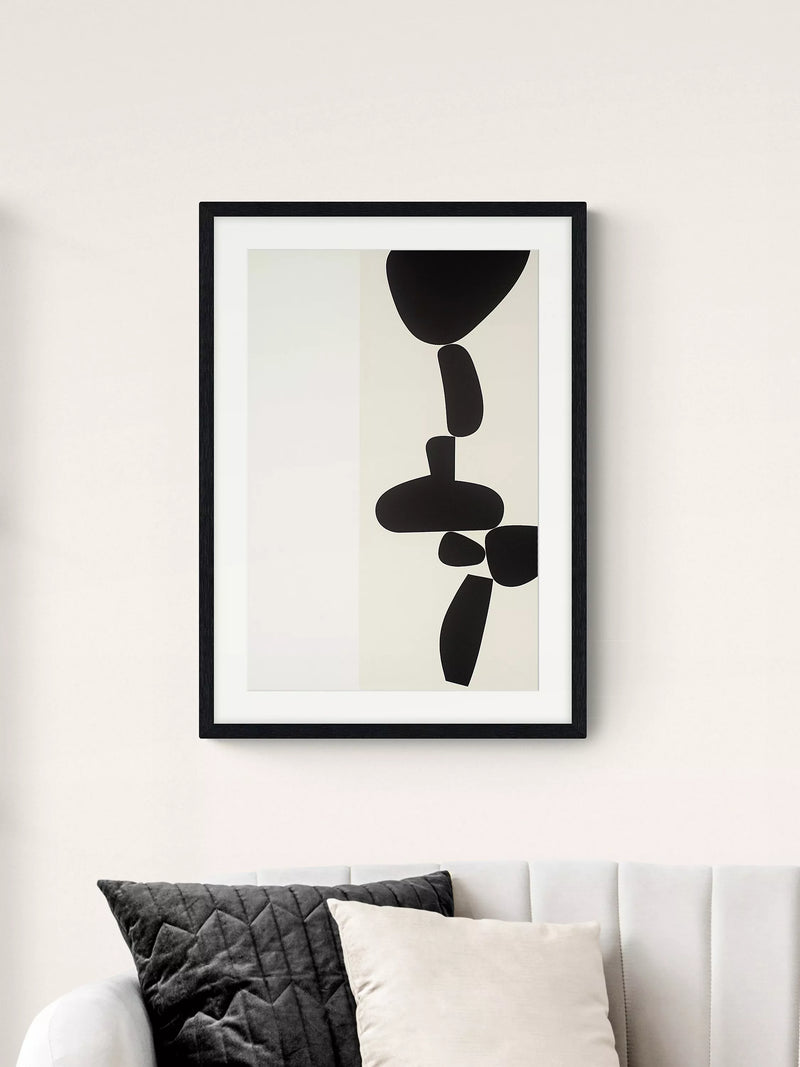 Tate framed print Victor Pasmore abstract artwork 73x53cm, UK version