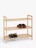 John Lewis 3 tier bamboo shoe rack (British brand)